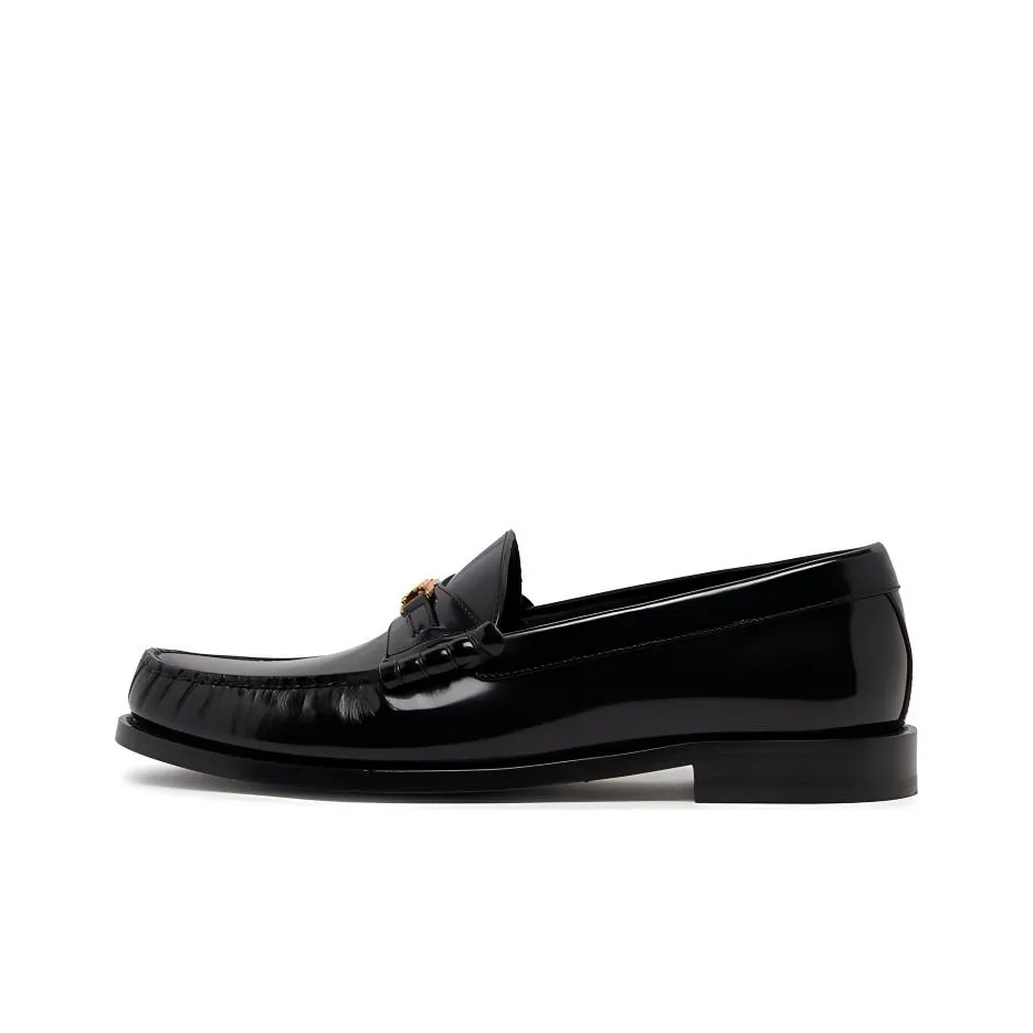 CELINE Luco Loafers 1.5cm Women's Black