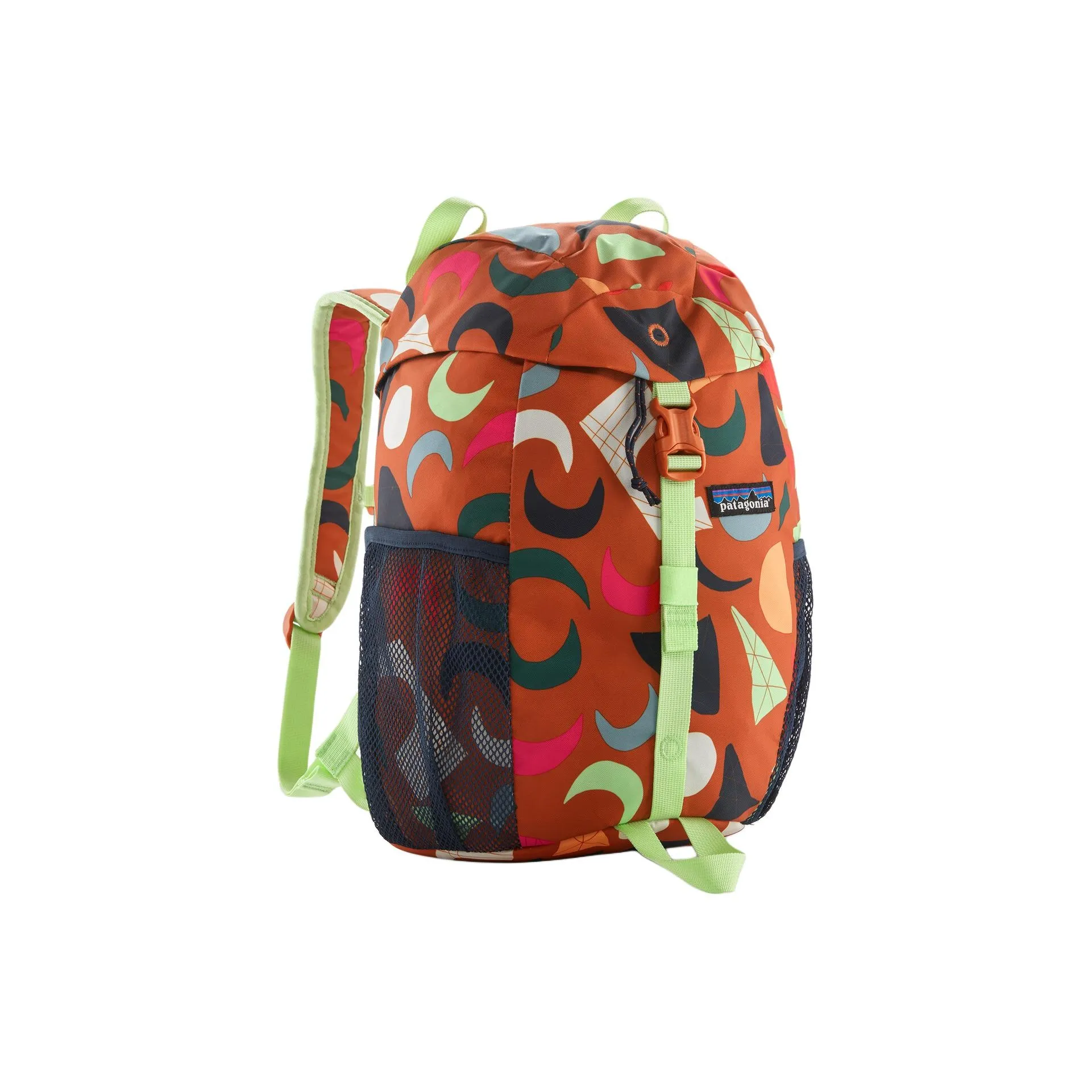 Patagonia Backpack Double Shoulder Outdoor Bag Recycled Polyester 12L Redtail Rusty Men's