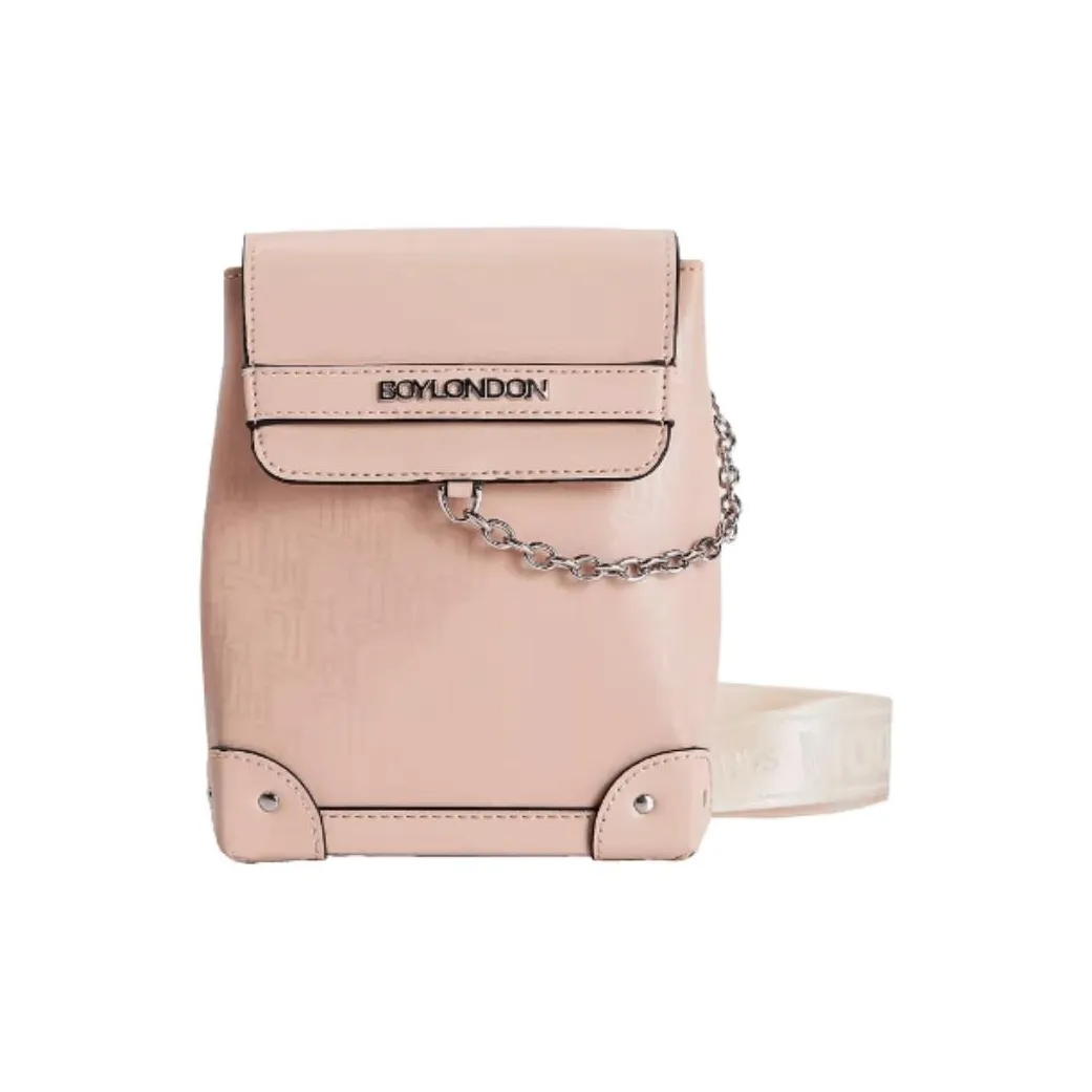 Boy London ПУ (полиуретан) Сумка через плечо Маленькая Женская Розовая