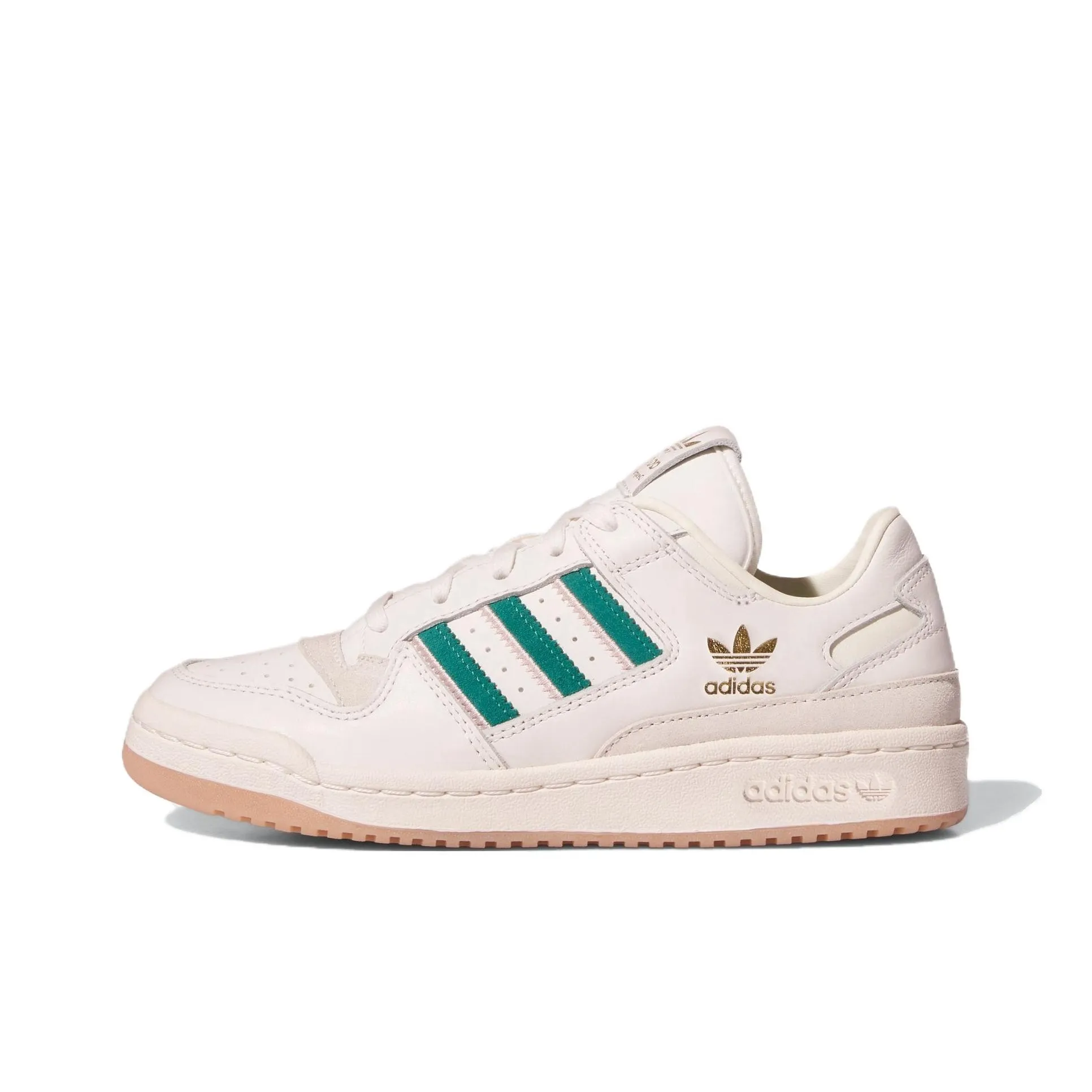 Adidas Forum Low Cl Cloud White Active Green Sandy Pink Women's