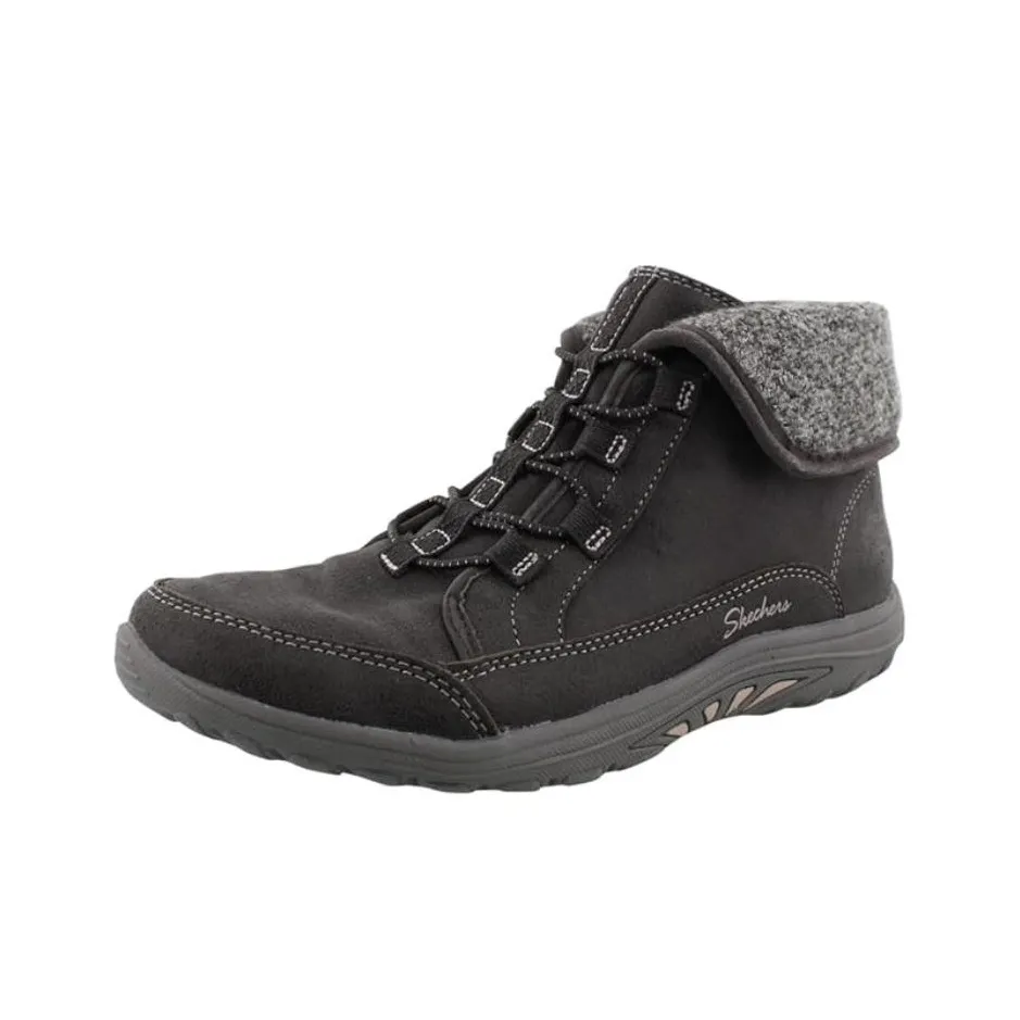 Skechers High Top Casual Shoes Women's Charcoal Gray