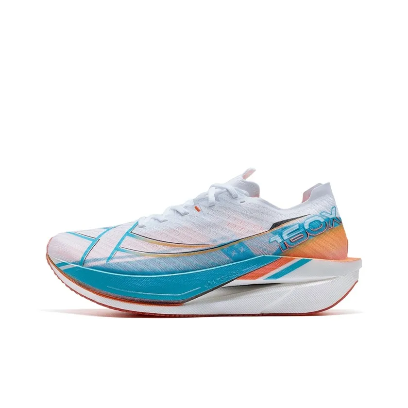 XTEP 160X 6.0 Anti Slip And Wear Resistant Rebound Low Top Marathon Running Shoes Women
s Lumine Color Scheme