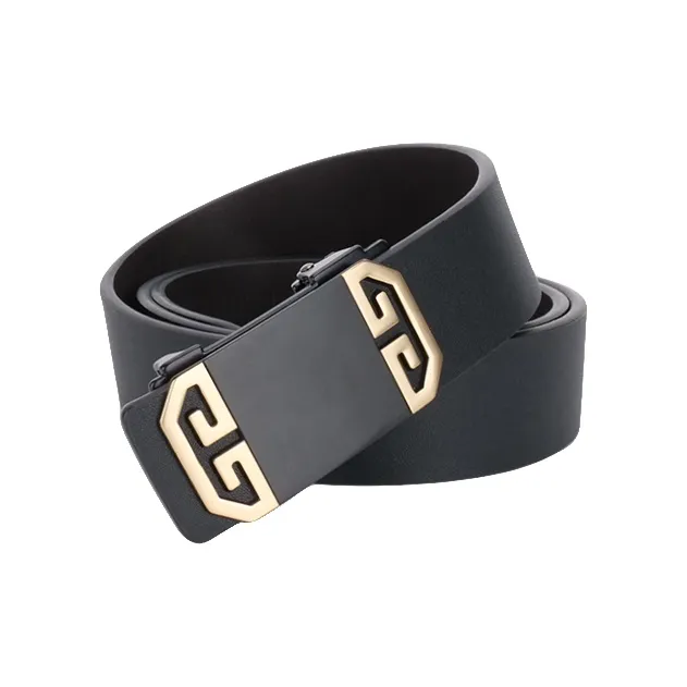 NINE NAIL Cow Leather Genuine Leather Leather Belts Men Width  3.5cm