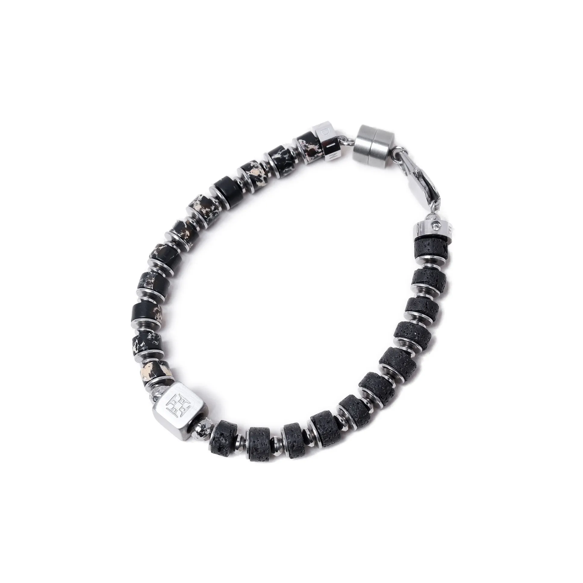 FOUNDIN Браслеты из вулканического камня Мужской