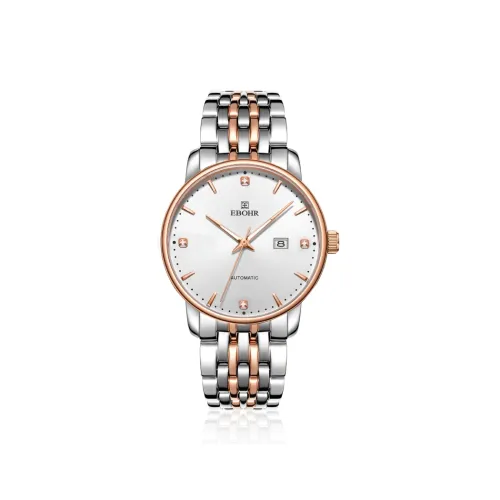 EBOHR Механический Movement Женские EBOHR Master Collection Часы 33 мм Белые