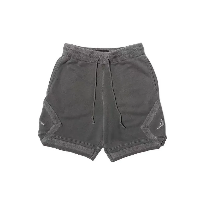 Jordan Air Diamond Washed Casual Shorts Men's Black