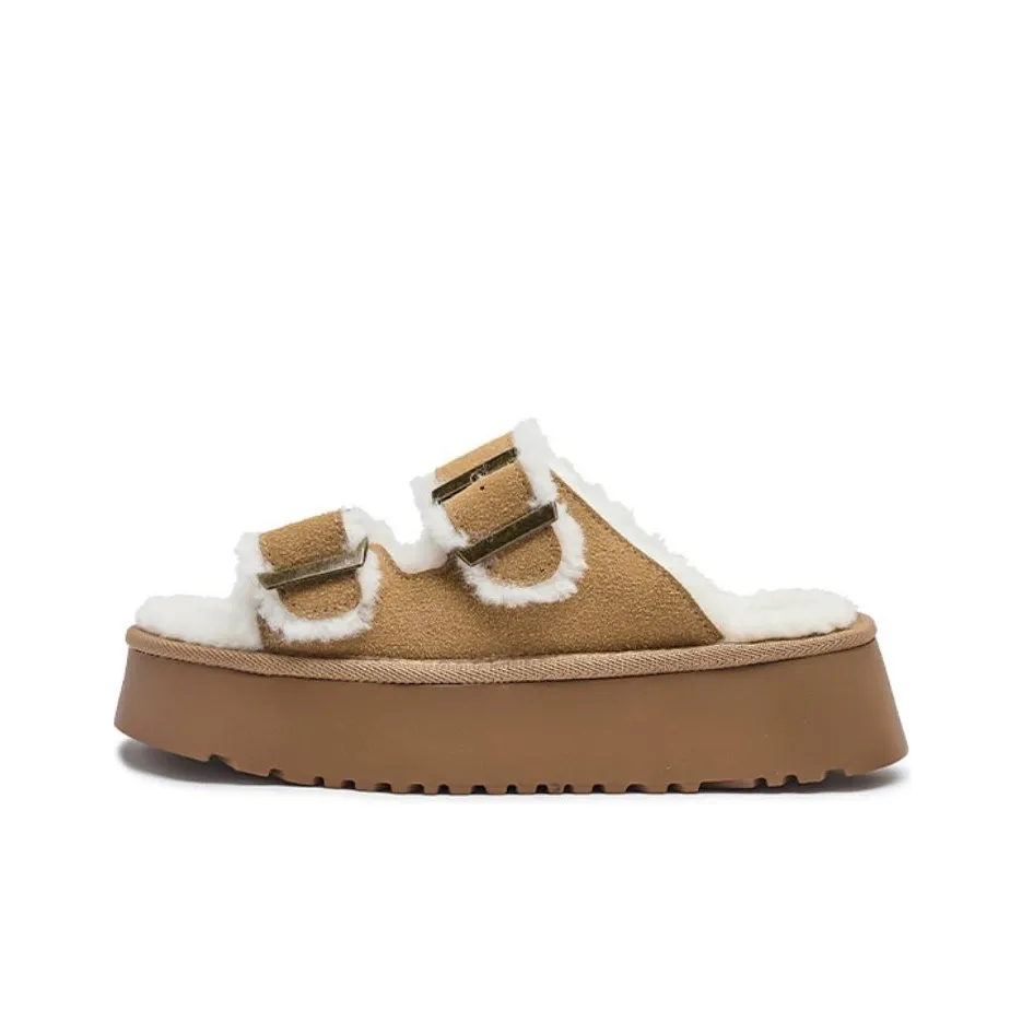 AGSDON Флисовые Слипоны Женские Устойчивые к Тертым