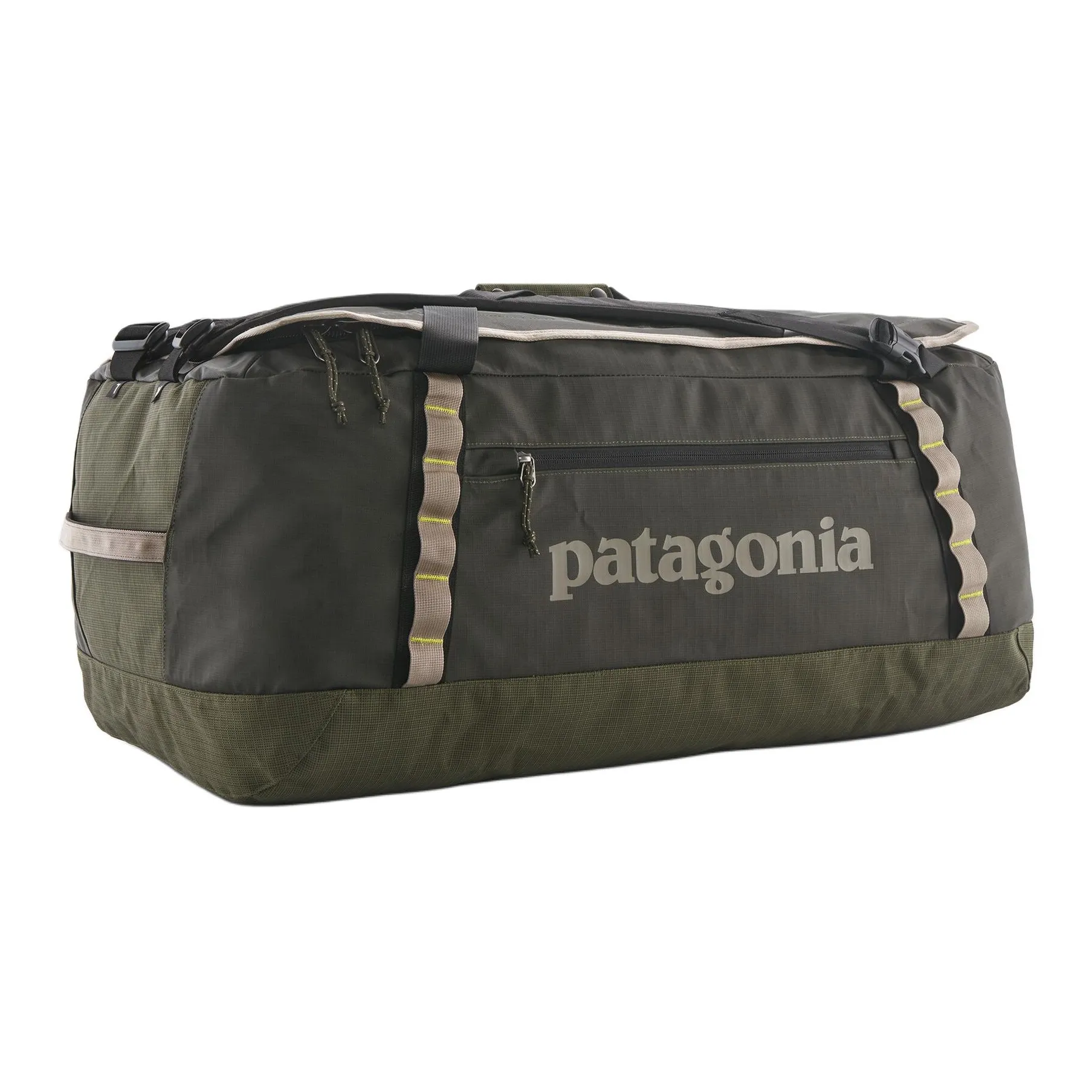 Patagonia Переработанный полиэстер дорожная сумка унисекс сосновый зеленый