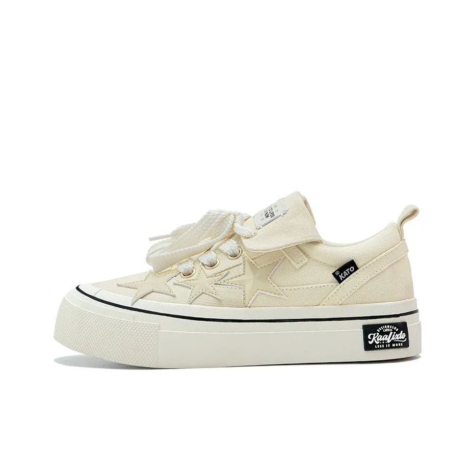KAALIXTO Anti Slip Wear Resistant Canvas Shoes Unisex Beige