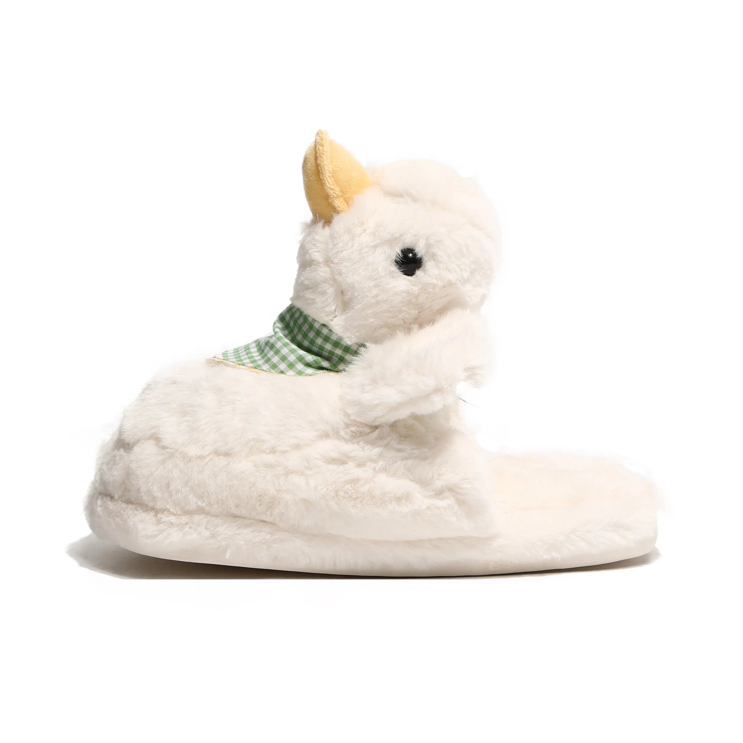 NUNZ Wrap-toe Slippers Women's White