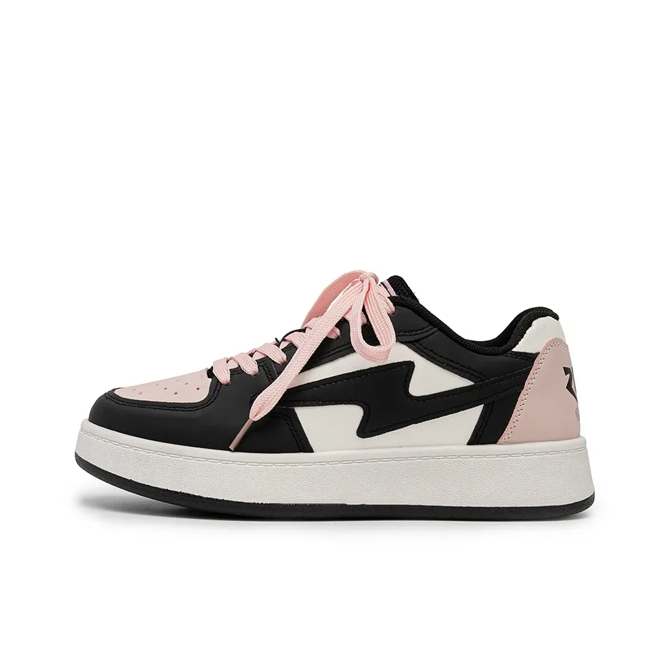 SHUXIAOBEI Skateboard Shoes Women's Low top White