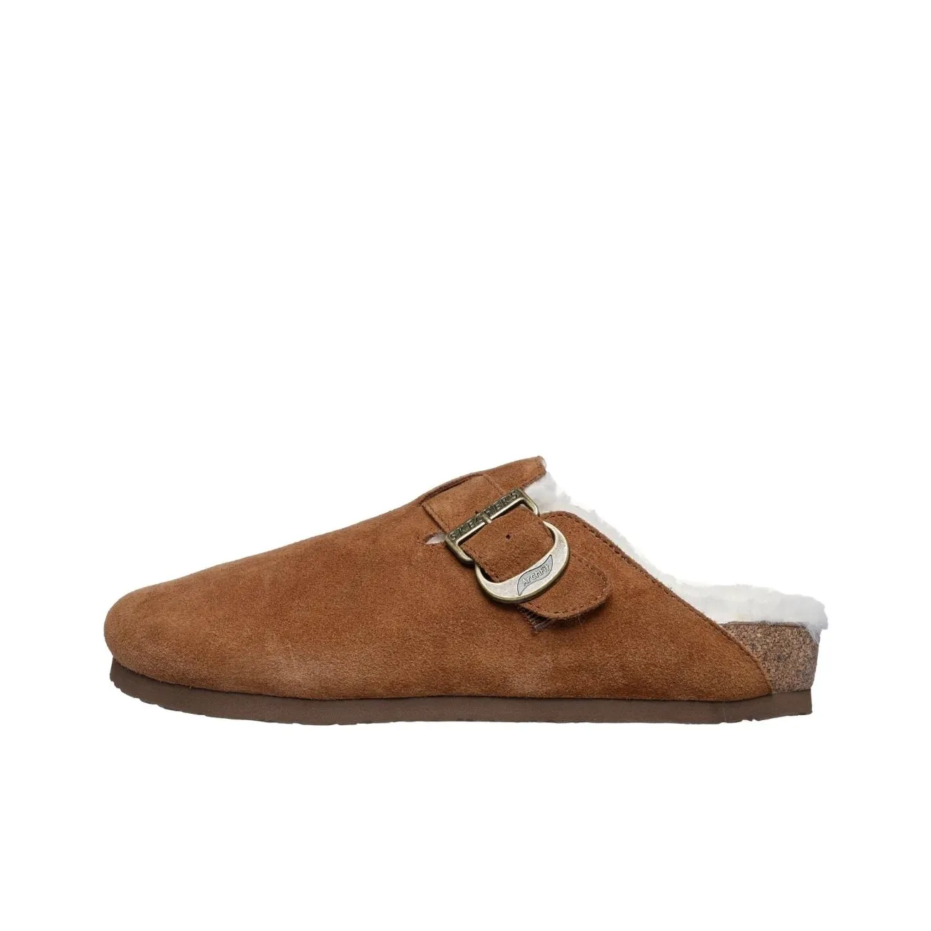 Skechers Arch Fit Closed Toe Slippers Women's Brown