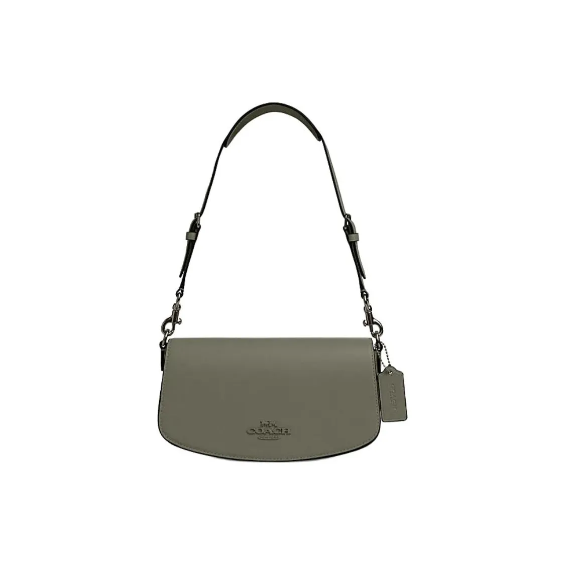 COACH Сумка из коровьей кожи сумка через плечо среднего размера женская армейский зеленый