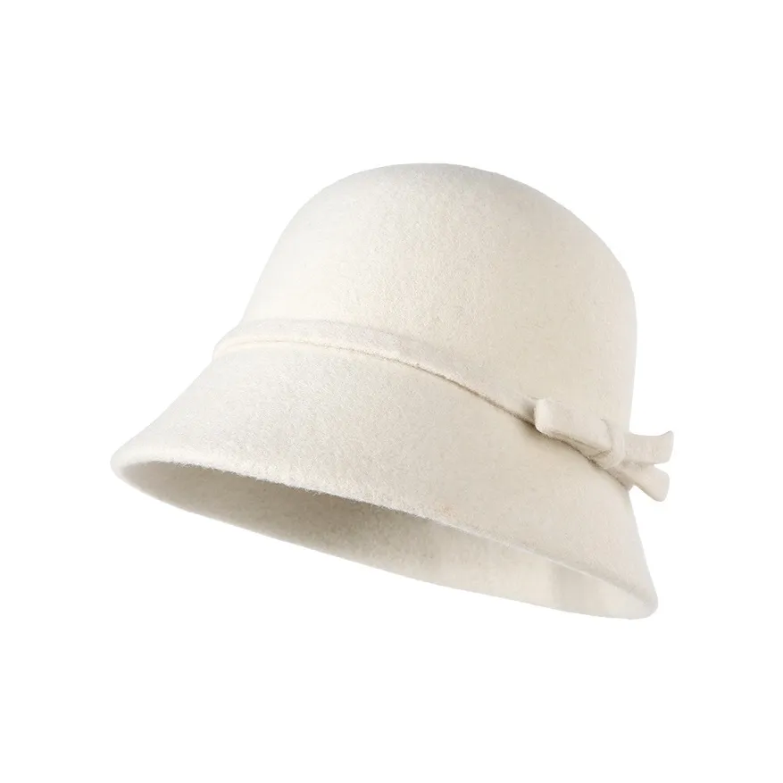 NANJIREN Шерсть Шляпы ведра Женские
