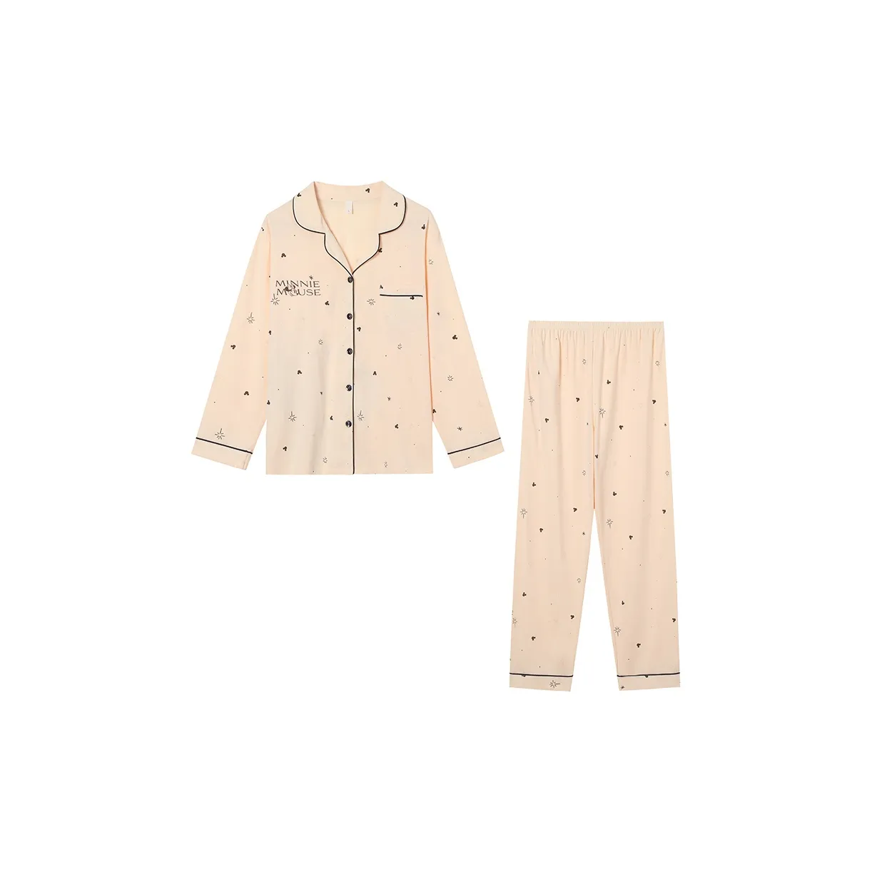 Disney Mickey Series Пижамный комплект Унисекс Экрю