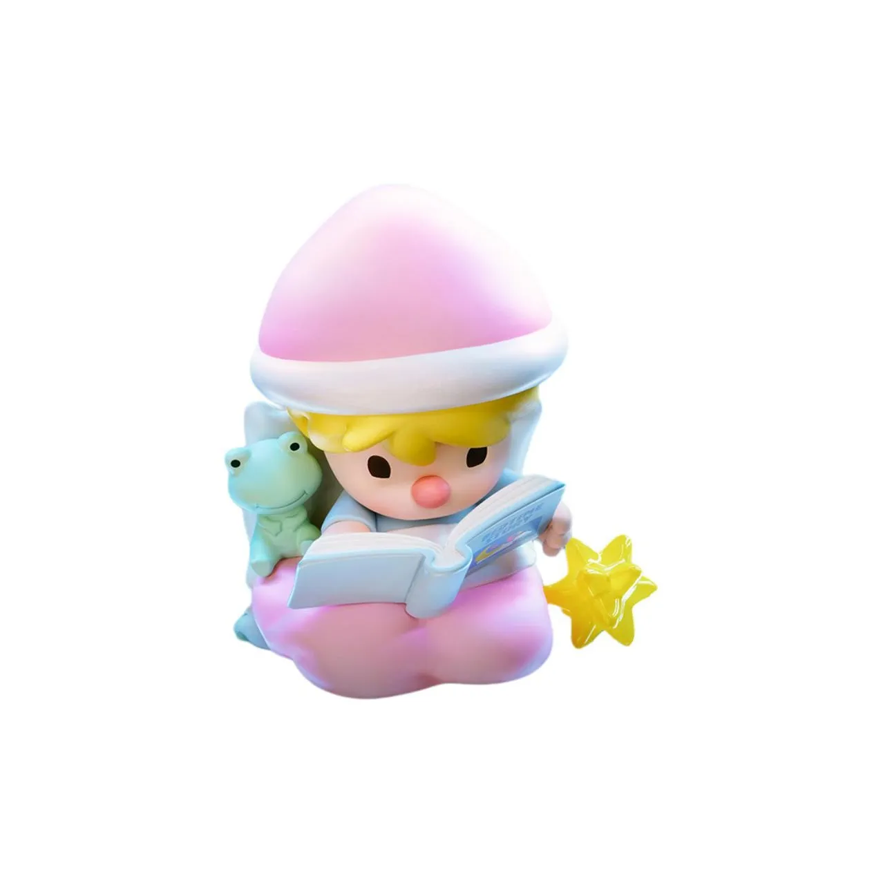 POP MART Коллаборация Edition Little Sweet Bean Bedtime Story Прозрачный Слепой Бокс на Карточке