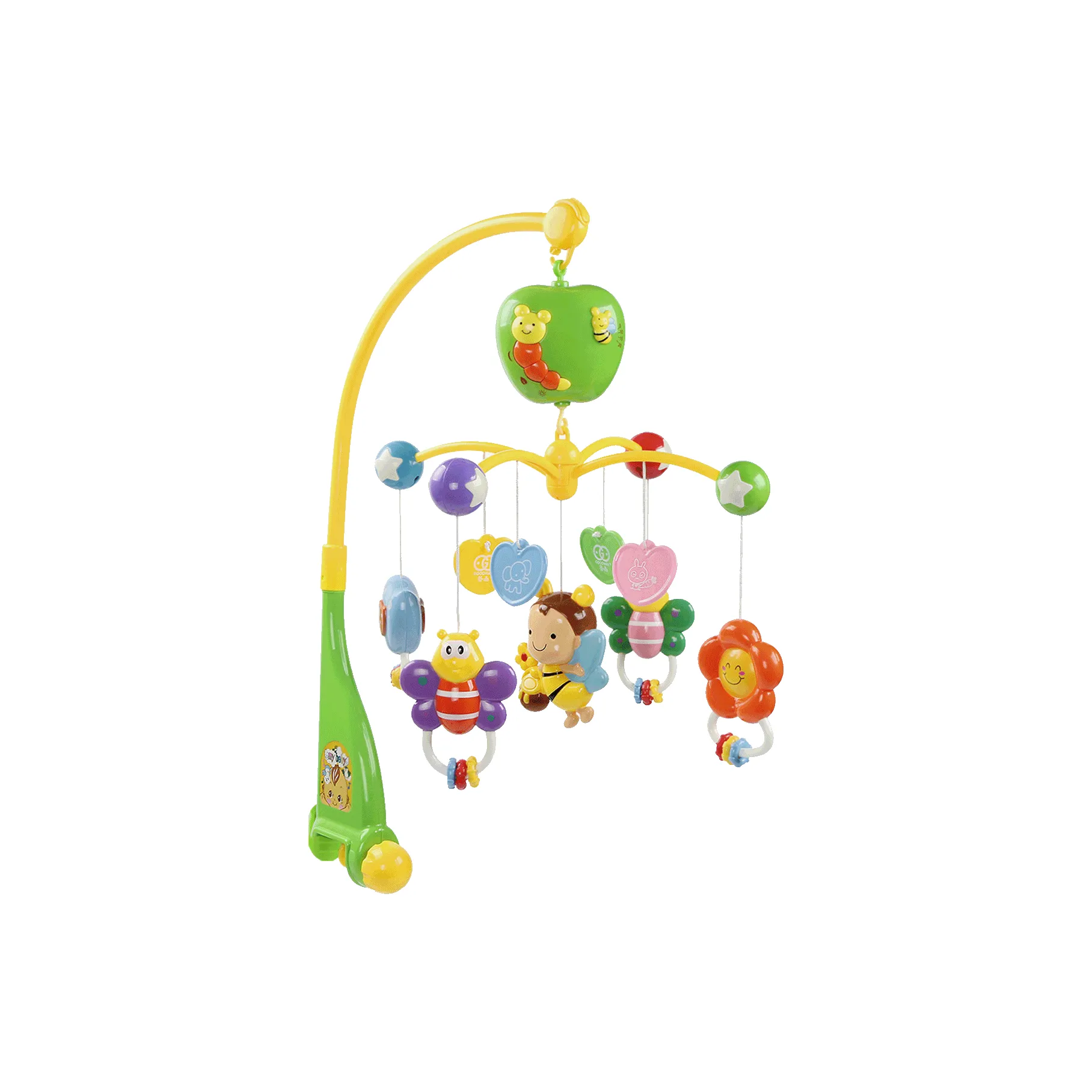 Valley Rain Музыкальный Вращающийся Колокольчик Rocking Headboard Колокольчик Развивающие игрушки