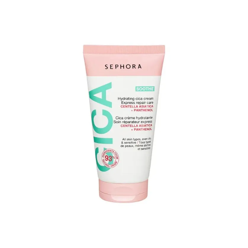 Sephora Centella Asiatica Увлажняющий Защитный Крем для лица Hydrating и успокаивающий 75 мл