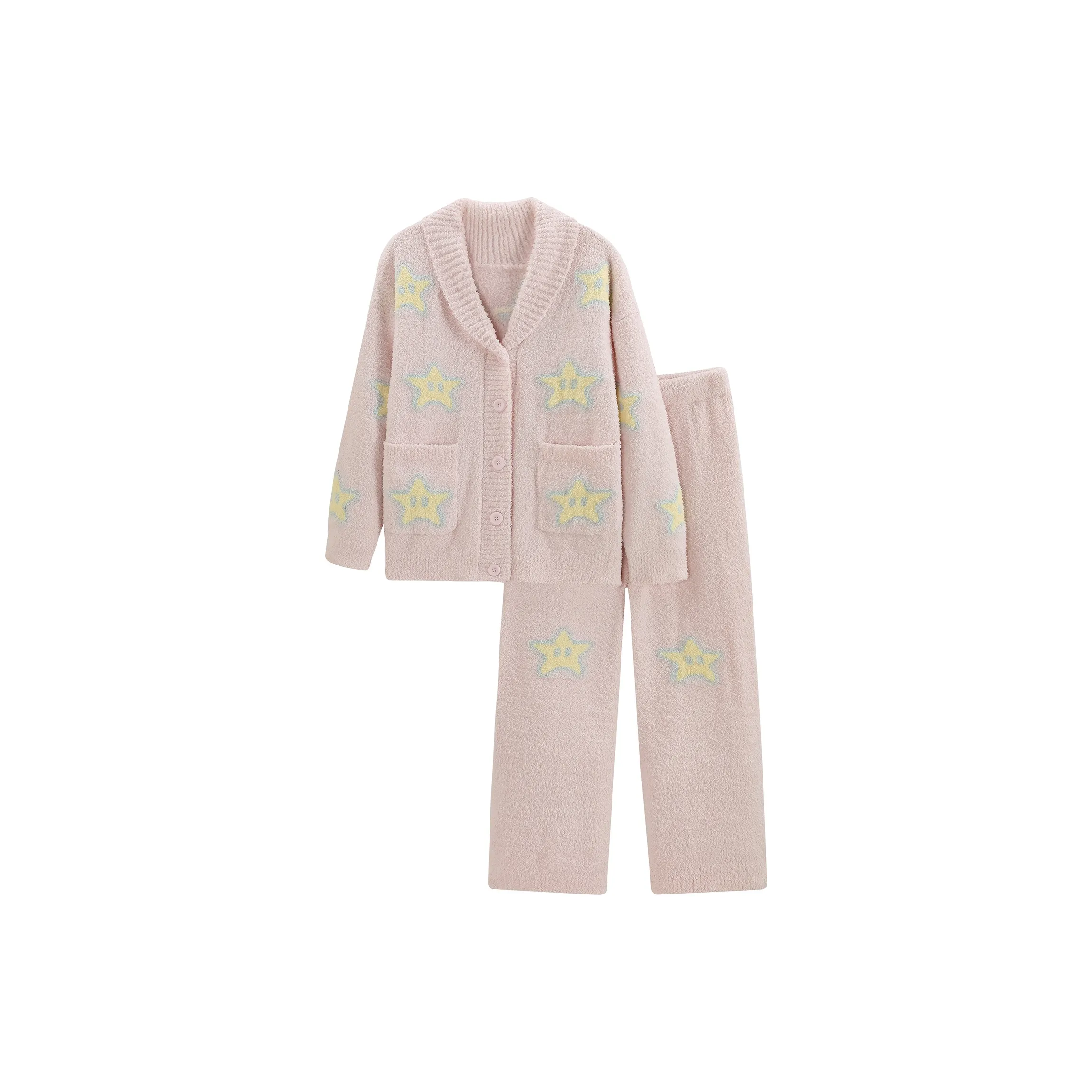 WANANNI Pajama Set Women's Pink