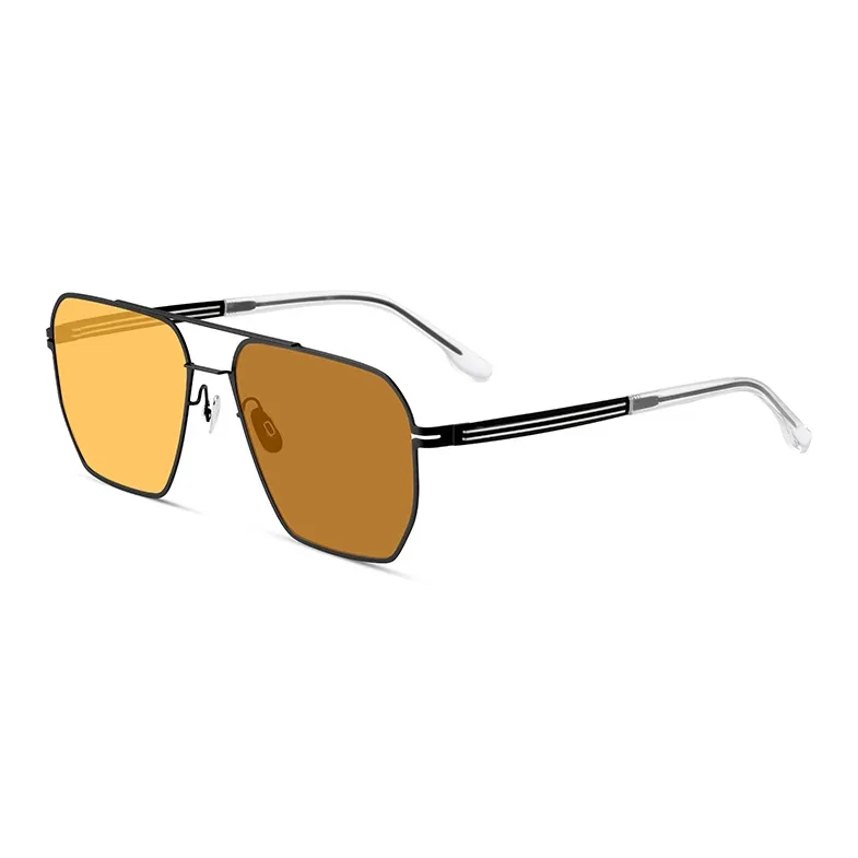 SUPER SUNG Alloy Irregular Shape Sunglasses Unisex