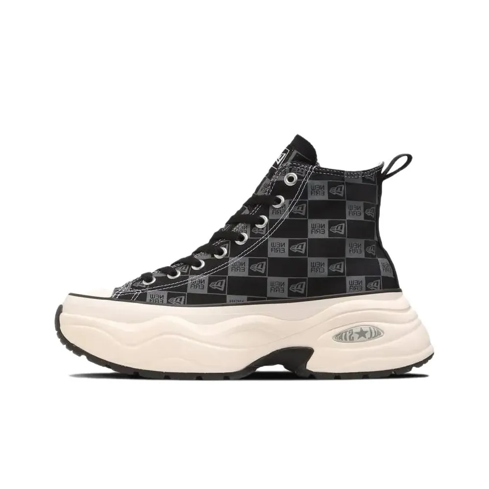 New Era x Converse All Star High Top Canvas Shoes Unisex Black