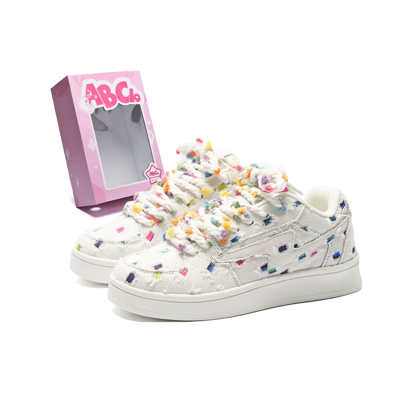 ABCIO Slip-resistant Abrasion-resistant Low-top Skateboard Shoes Unisex Box Included ABCIO Противоскользящие Аbrasion-resistant Низкие Кроссовки для скейтбординга Унисекс Коробка Включена