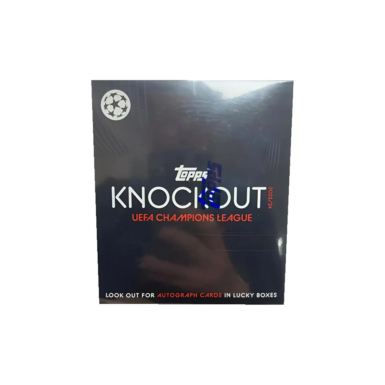 Topps 2023 24 UEFA Champions League Knockout Stage Soccer Star Карты Спортивные Карты Целая Коробка