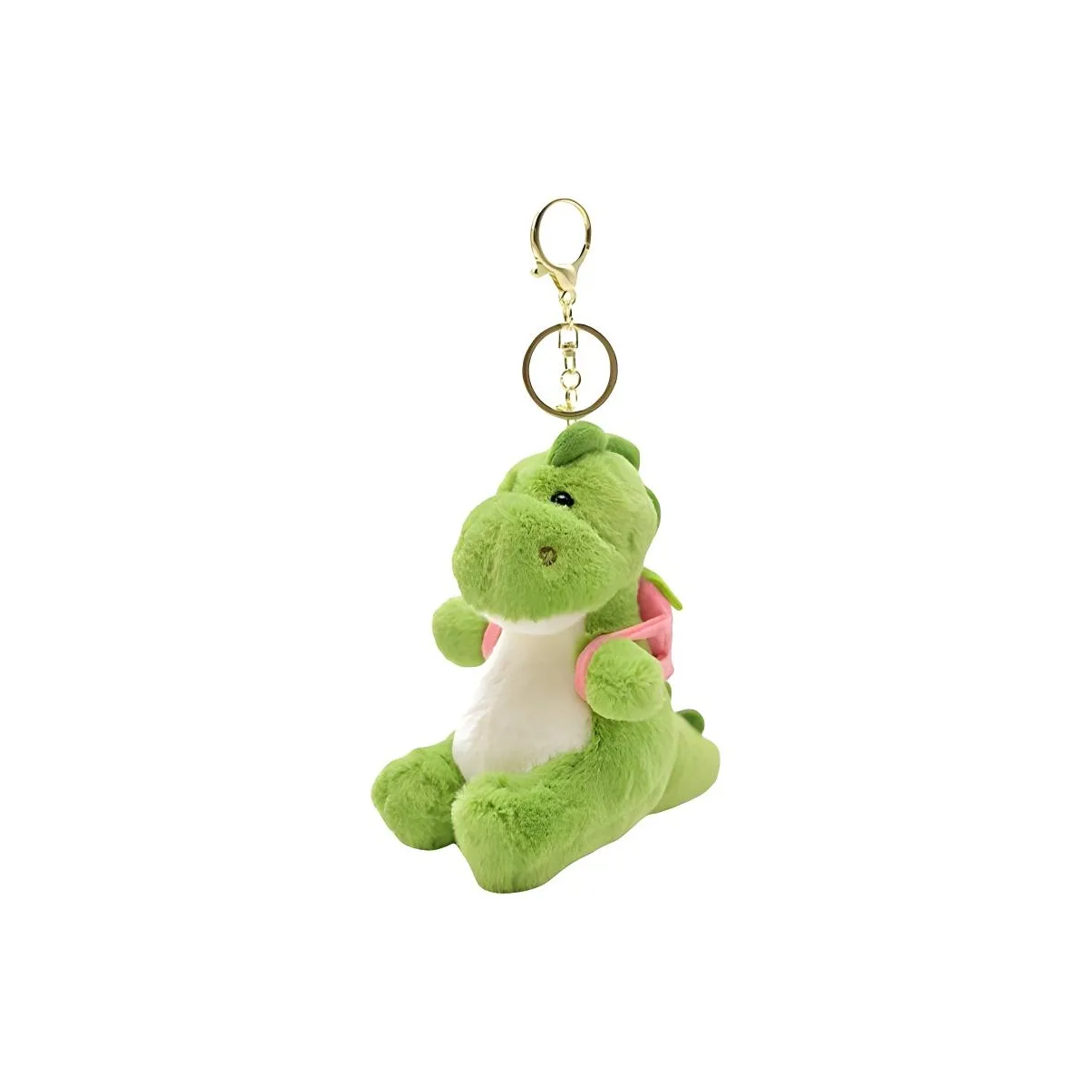 Восемь Тон Слон Милый Escape Дракон Зеленый Маленький Динозавр Рюкзак Брелок Куклы Плюшевый Брелок 12 см Высота