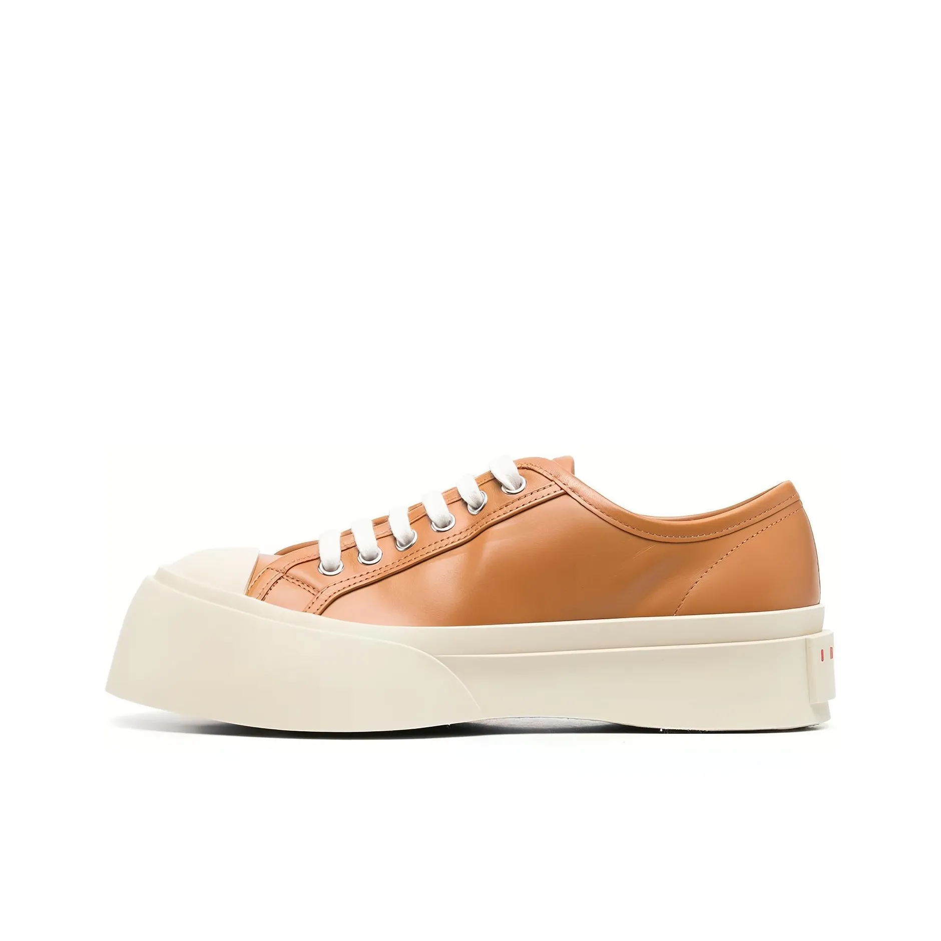 MARNI Women's Pablo Lace-Up Sneaker 'Camel'