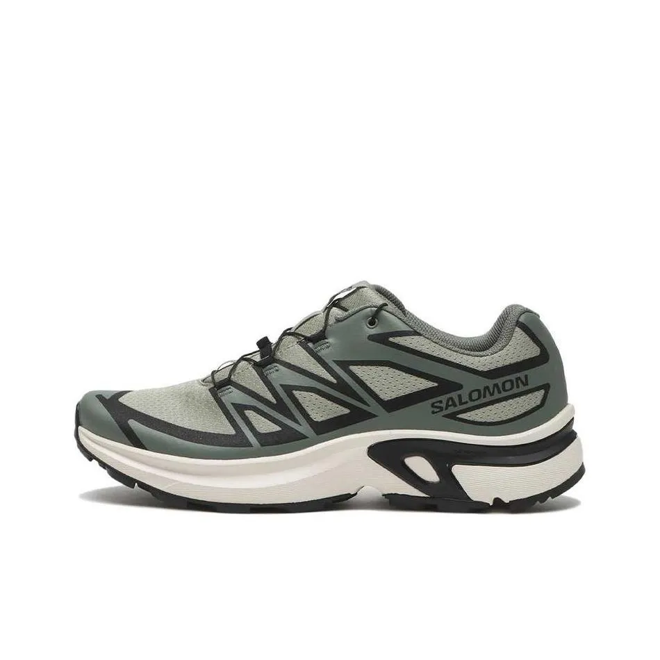 SALOMON Anti Slip Wear Resistant Low Top Casual Shoes Men's Army Green