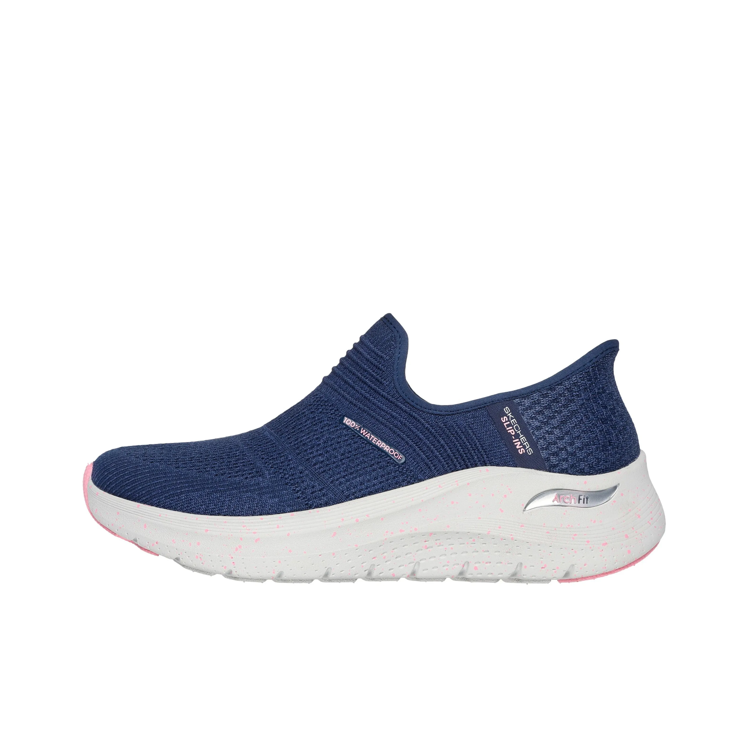 Skechers Slip Ins Low Top Casual Shoes Women's Dark Blue