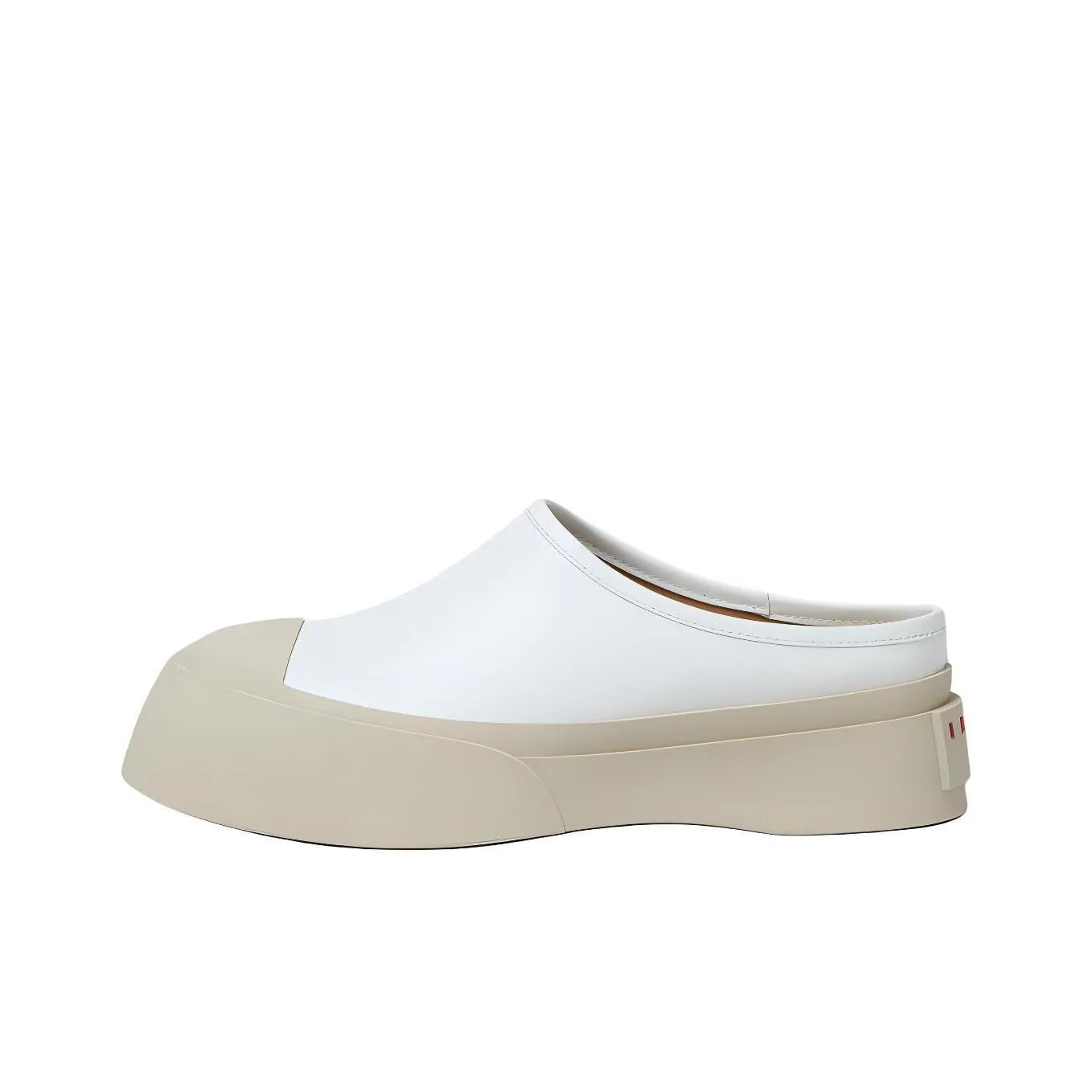 MARNI Mary Jane Logo Printed Mules Women's