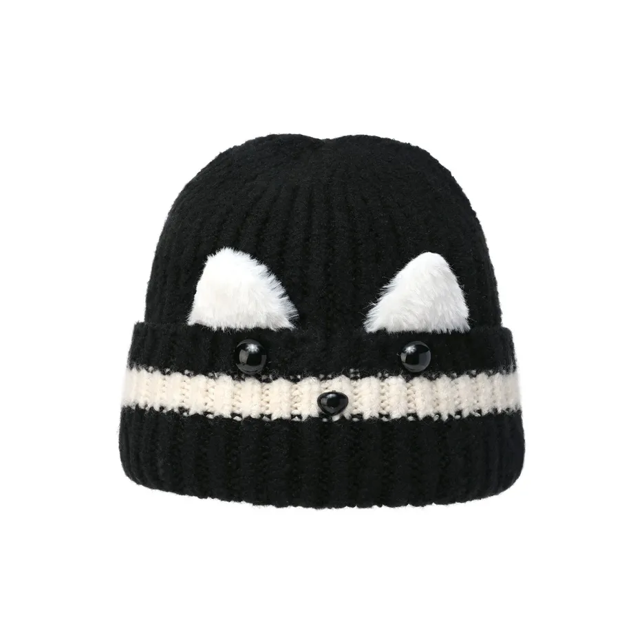 FREE RABBITⅡ Японский стиль Мультяшный Шапка-бини Унисекс