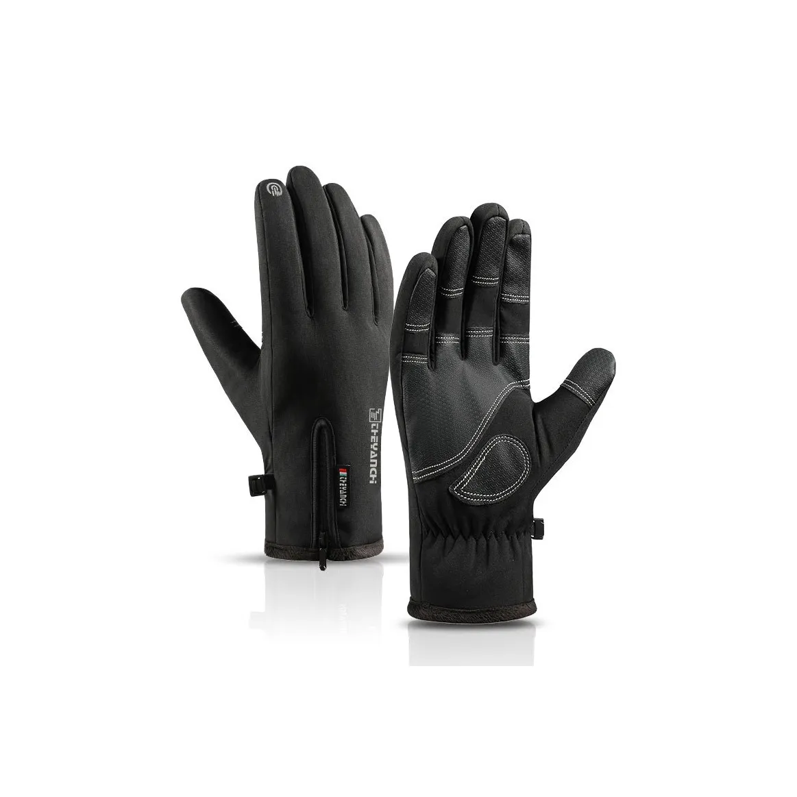 Yamaichi Maru Велюр Ткань Лайкра Ткань Силикон Хлопок TUP Водонепроницаемая Сумка Перчатки Унисекс