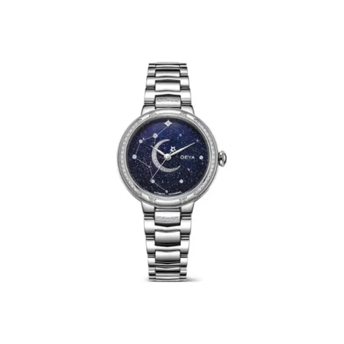 GEYA Механический Movement Женские часы 30,8 мм Синий