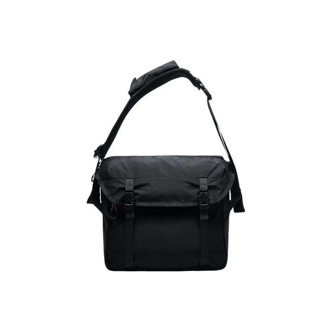 Anta Nylon Shoulder Bag Crossbody Bag Unisex Black