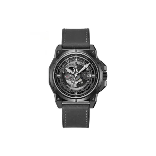 DURIUEU Механические Мужские Часы Movement 45 мм Черные