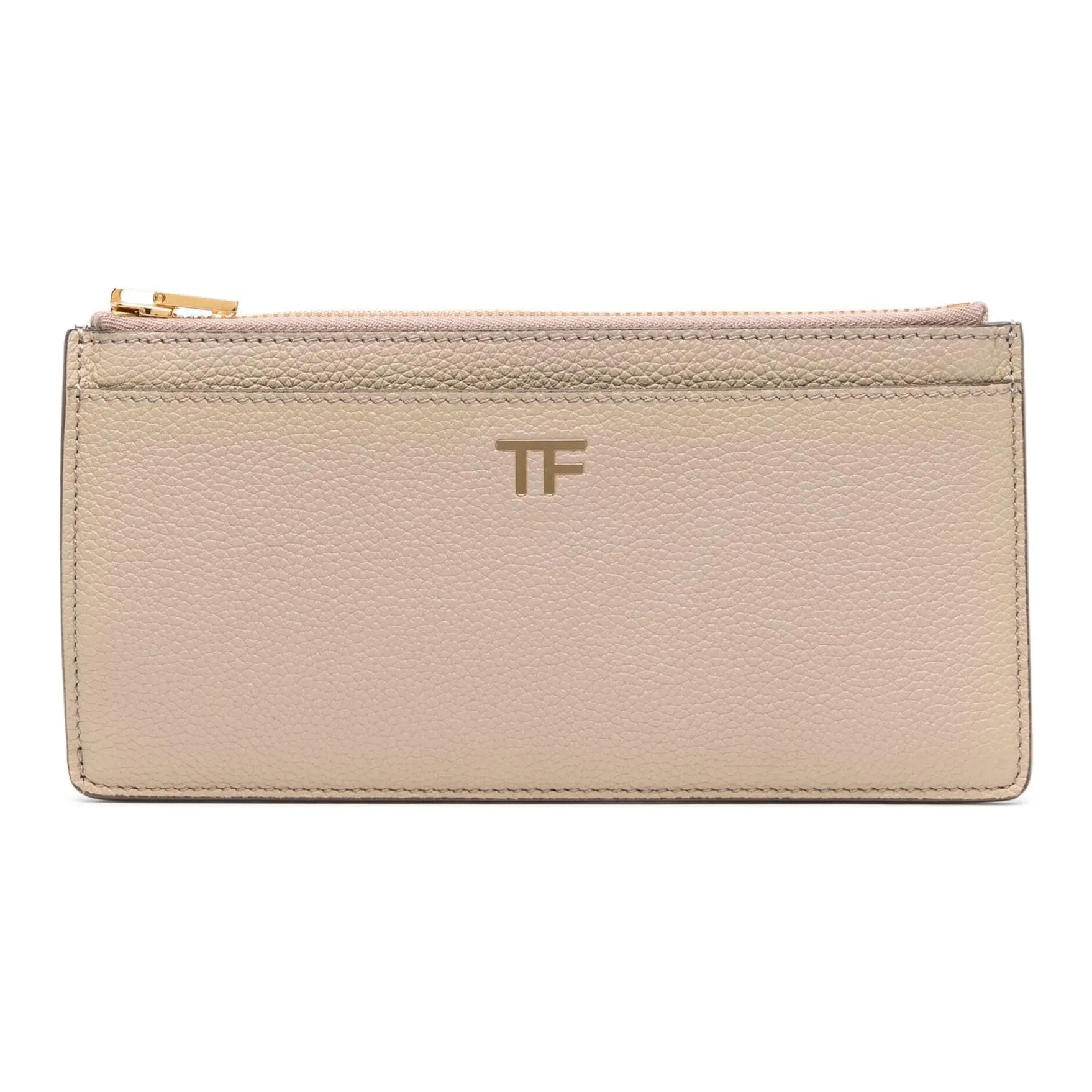TF Calfskin Wallet Women's Light Umber