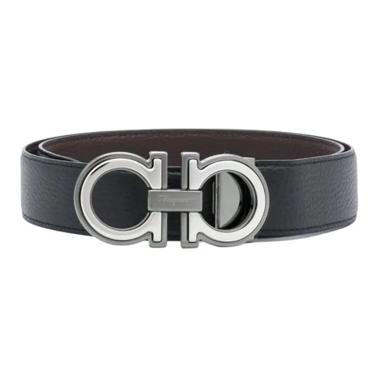 Ferragamo Gancin Reversible Buckle Belt