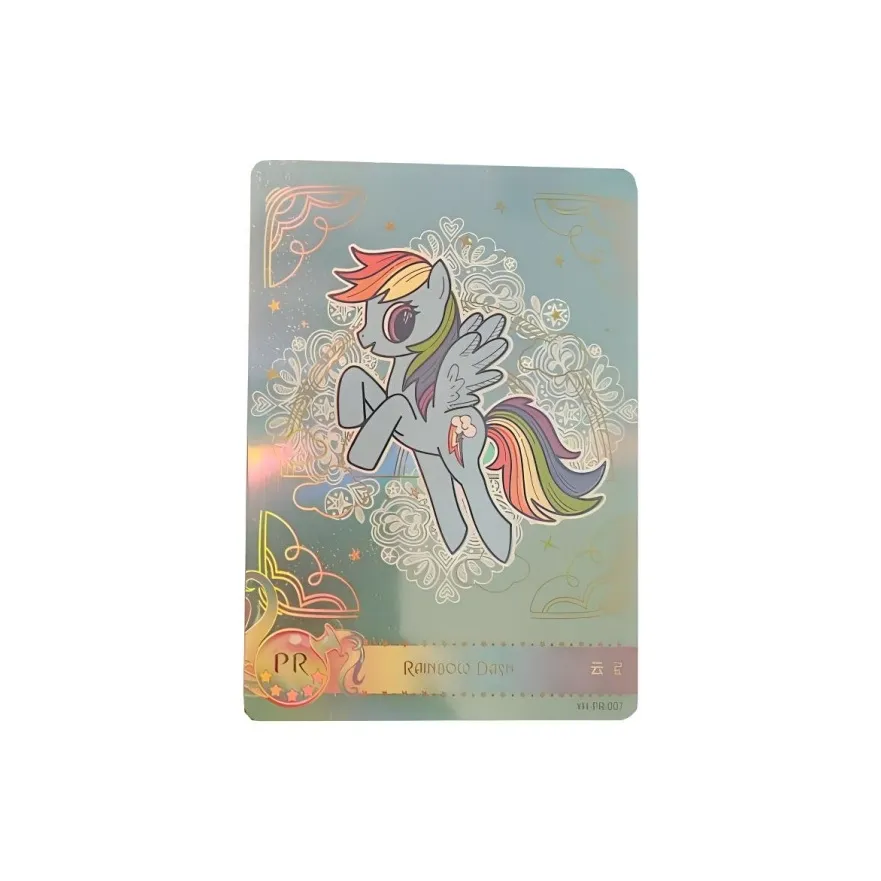 KAYOU Rainbow Dash My Little Pony Card Коллекционный набор YH PR 007 IP Аниме Карточки 1 шт