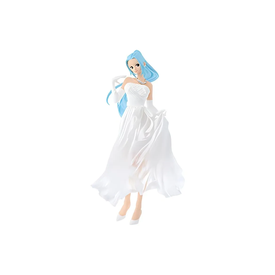 BANPRESTO Nefertari Vivi Glass Factory One Piece White Wedding Dress Vivian Bonus Gift Scale Figures