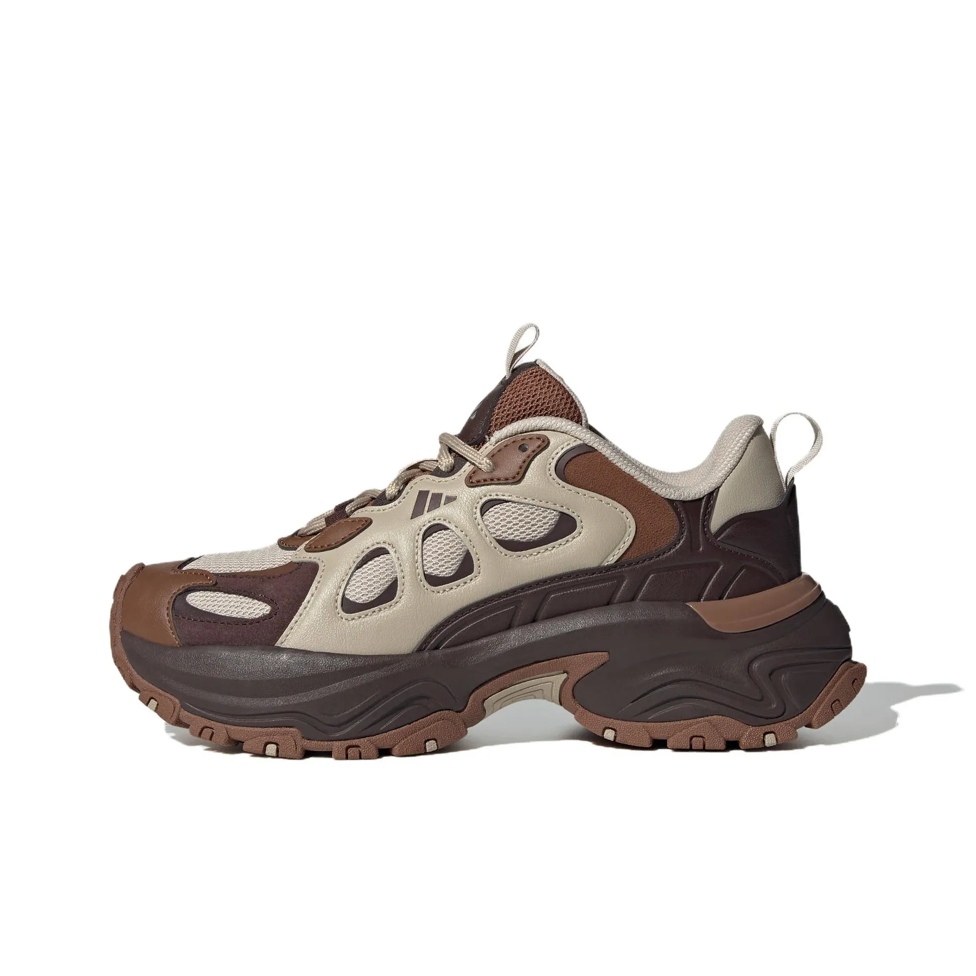 Adidas Устойчивый к истиранию низкий топ кэжуал женский коричневый