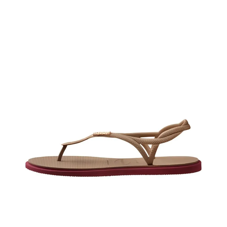 Havaianas Пляжные сандалии Женские Розовое золото