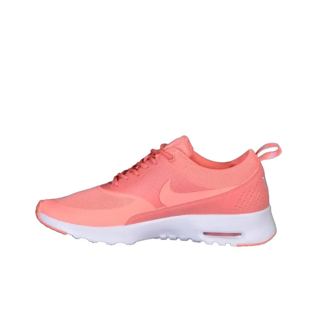 Nike Air Max THEA Аbrasion Resistant Низкие Беговые кроссовки Женские Розовые