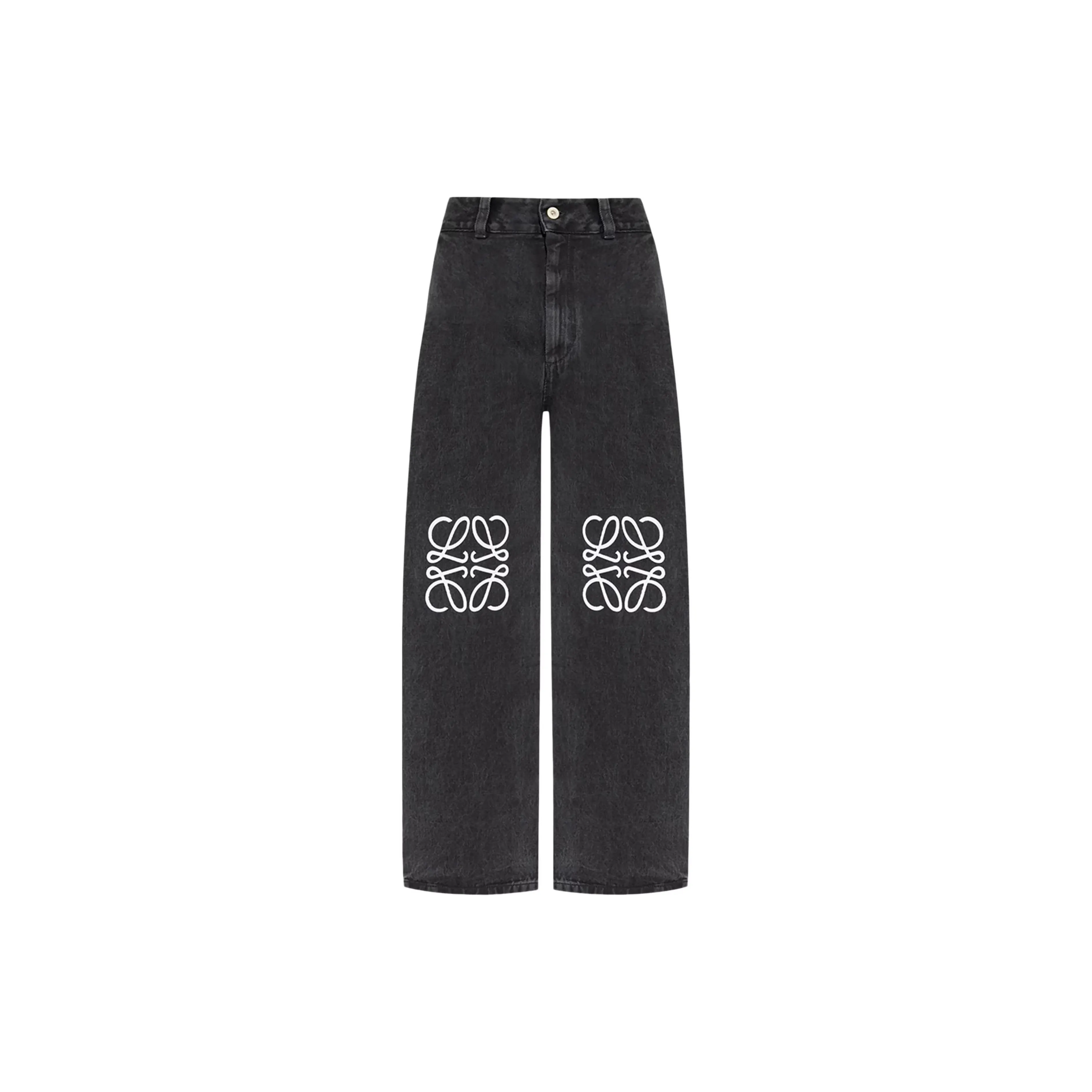LOEWE Anagram Baggy Jeans 'Black'