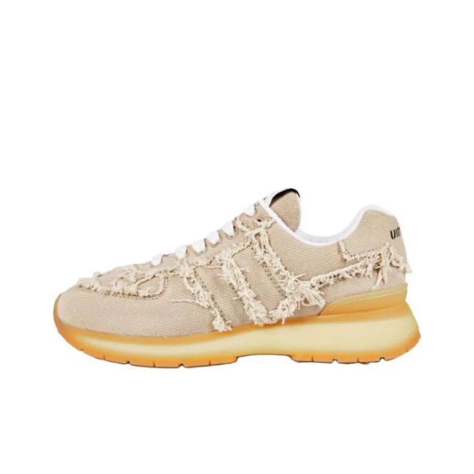 MIU MIU Low Top Casual Shoes Women's Beige