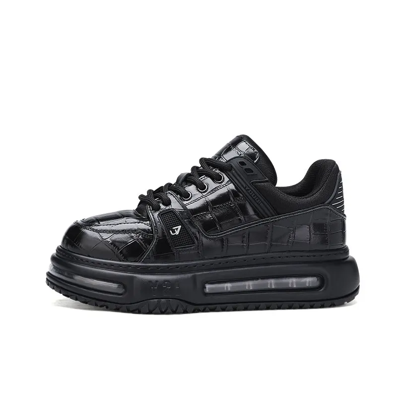 U7 Skateboard Shoes Men's Black