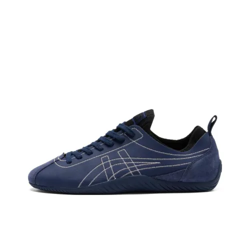 Onitsuka Tiger Sclaw Повседневная обувь Низкий верх Темно-синий Унисекс