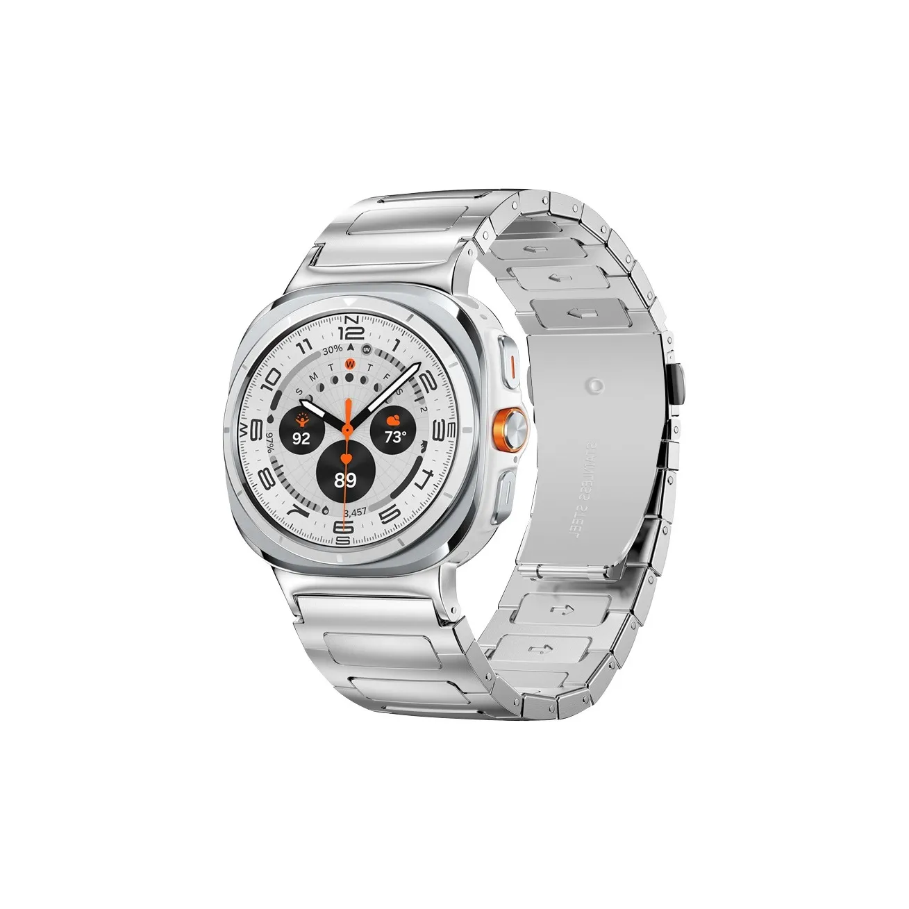 Часы Vobafe Полоска Samsung Совместимость 47 мм Нержавеющая сталь Материал