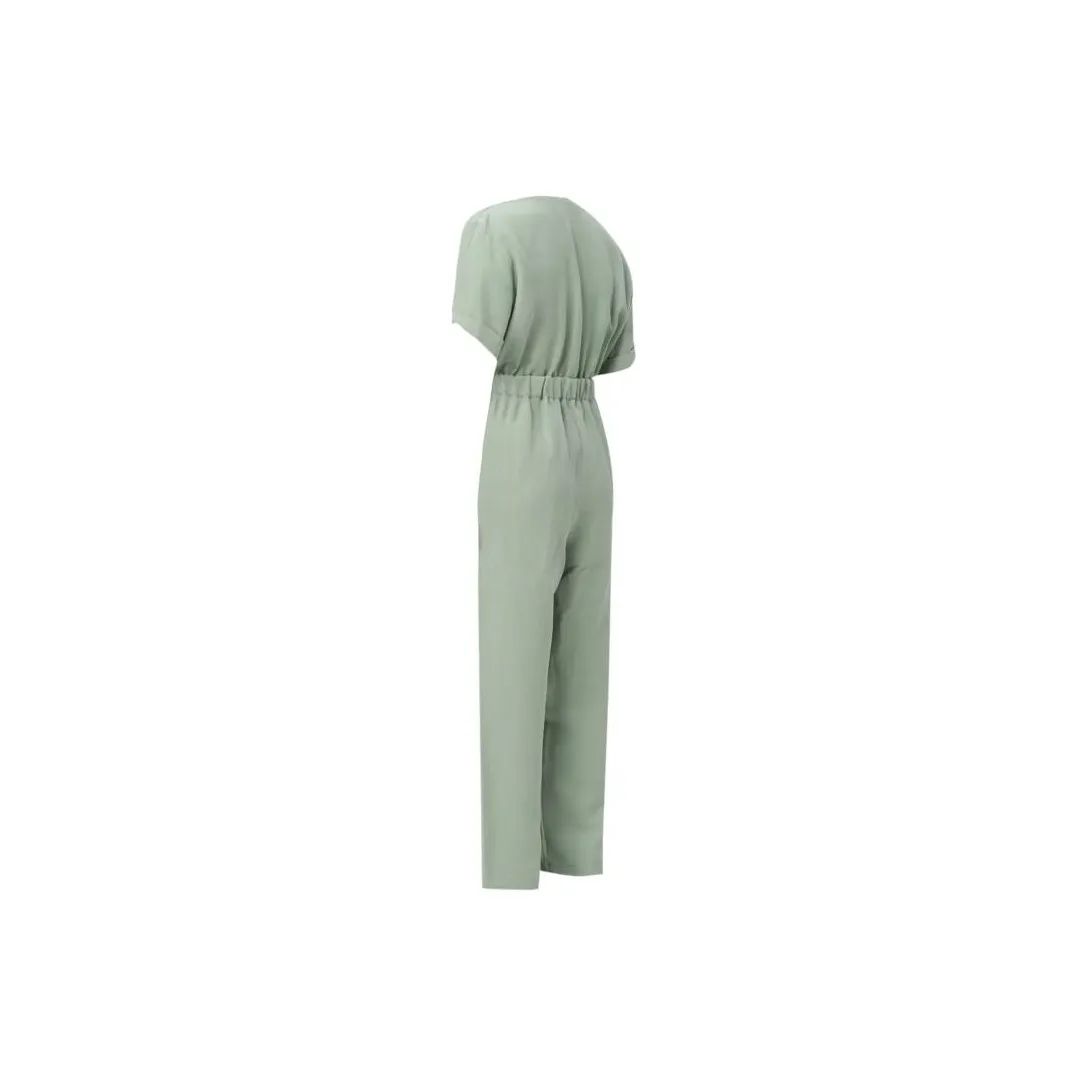 WOOLRICH V-Neck Wrap Jumpsuit
